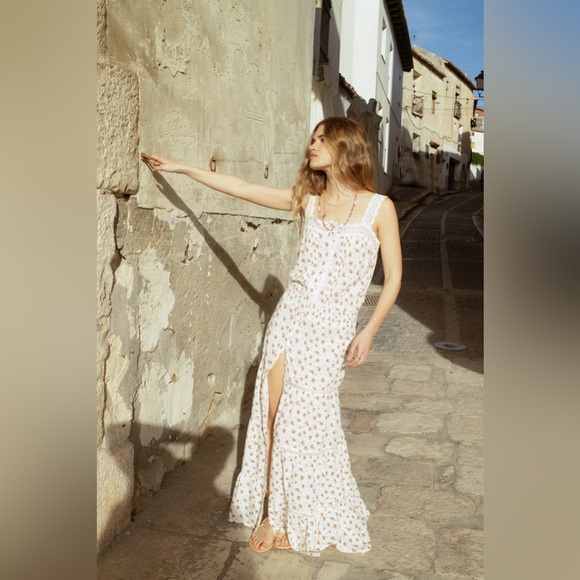 Sonmer Martina Dress Ecru - Picture 2 of 5